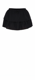 Black mini skort