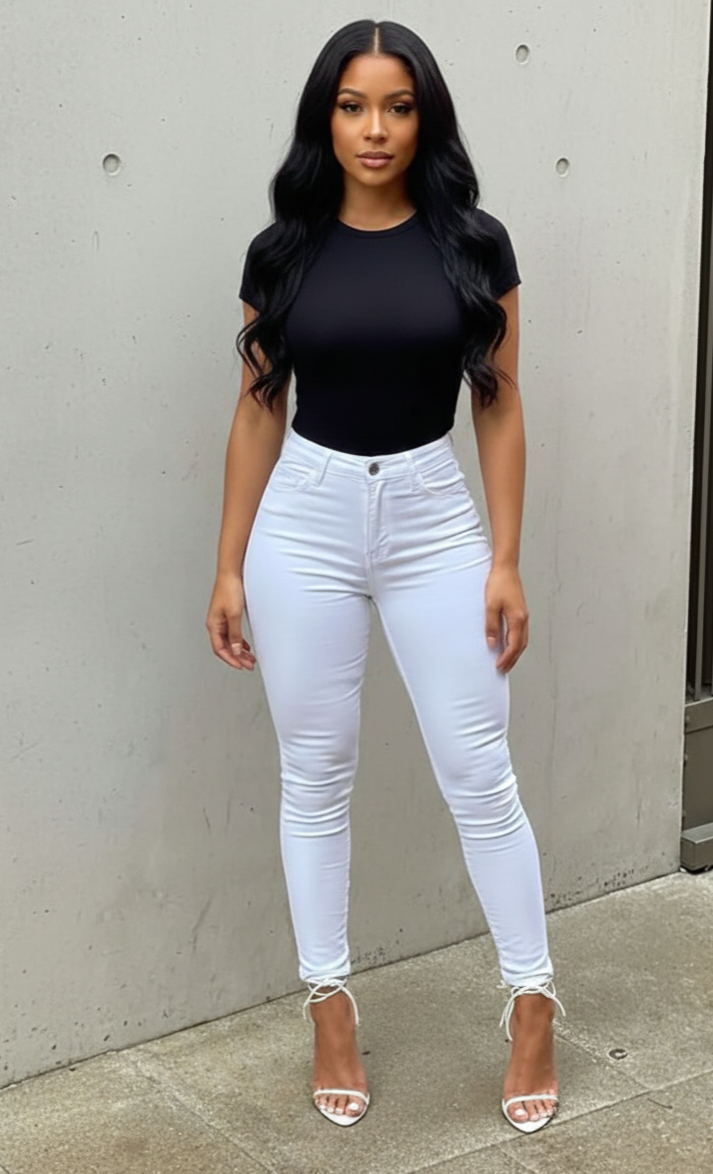 White Skinny Jeans