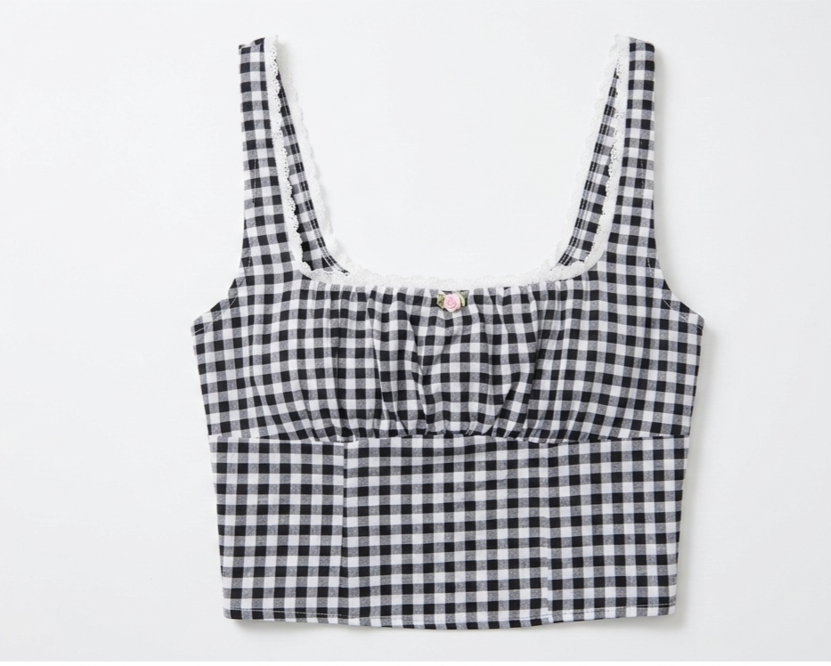 Gingham top