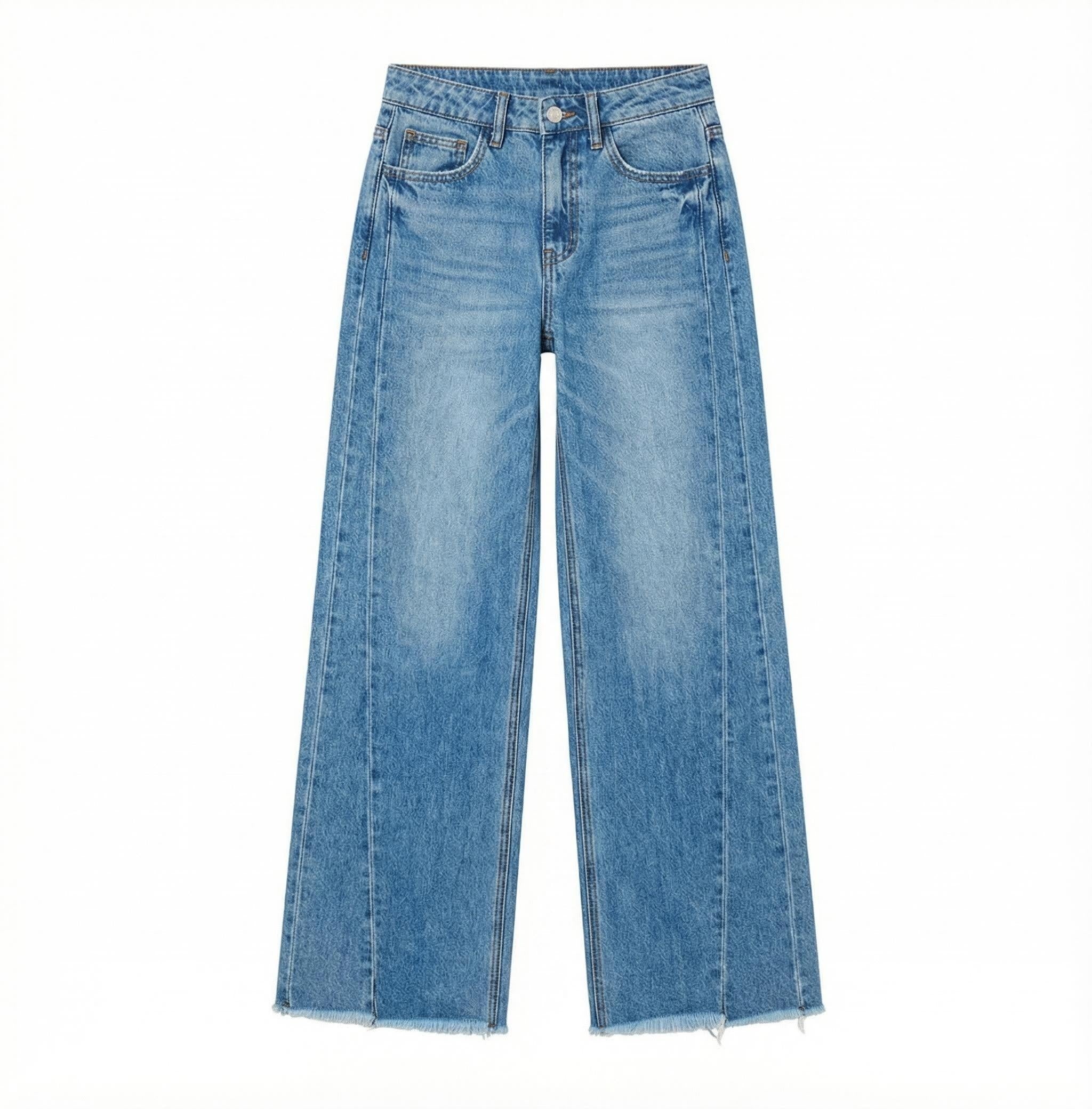 Fray Leg Jean