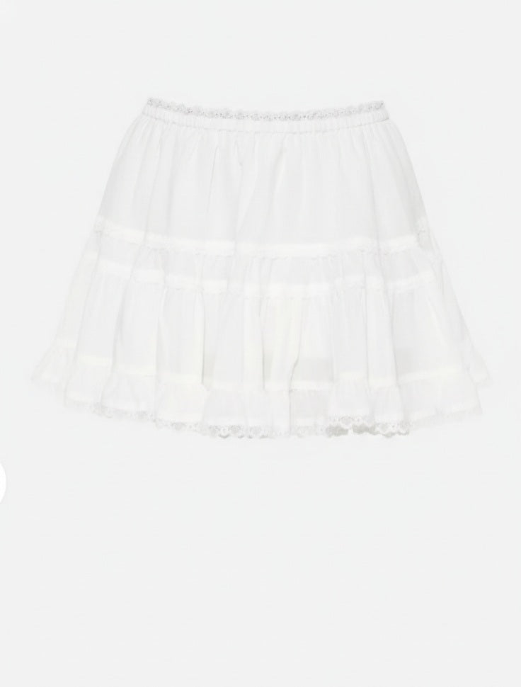 Girly flair mini skirt