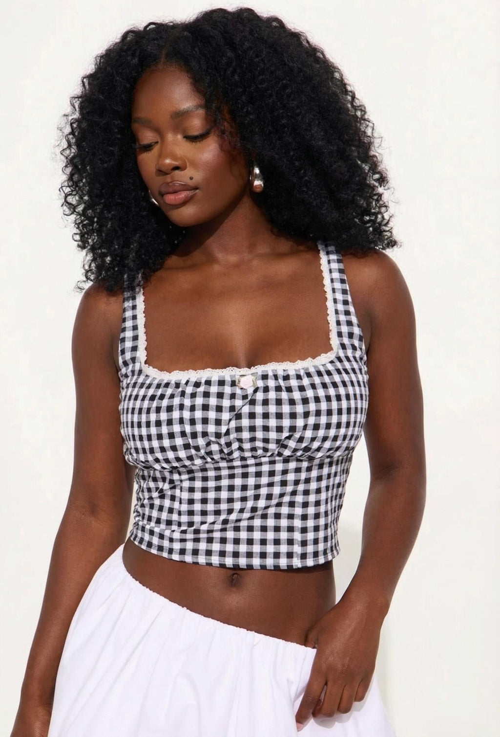 Gingham top